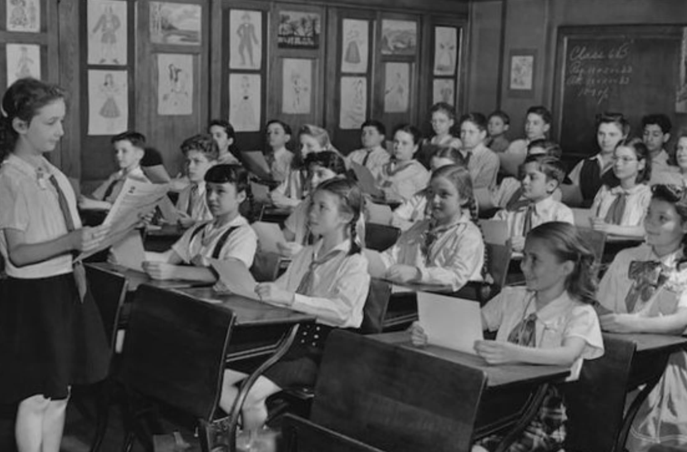 1950 class room - Wariin Chase is